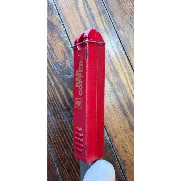 Flipwich Panini Maker Red Copper Non-Stick Stovetop Campfire Grill Sandwich - Picture 2 of 5